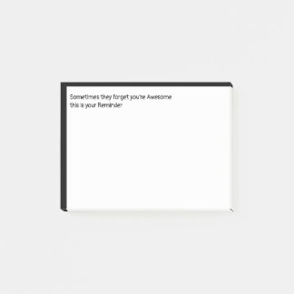 Post-it® Ils oublient que tu es génial, c'est ton rappel