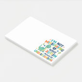 Post-it® I'm not misbehaving, I have autism (Incliné)