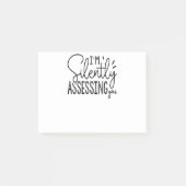 Post-it® I'm Silently Assessing You (Devant)