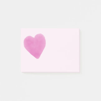 Post-it® Image du coeur rose