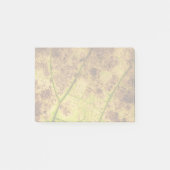 Post-it® Image Macro Terre Jaune et Brown feuille (Devant)