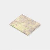 Post-it® Image Macro Terre Jaune et Brown feuille (Incliné)