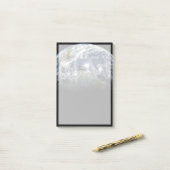 Post-it® Image Mosaïque De La Planète Terre Avec 3 Ouragans (Sur un bureau)