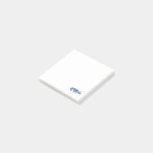 Post-it® Image rétro vintage de homard bleu (Incliné)