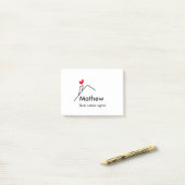 Post-it® Immobilier agent immobilier immobilier constructio (Sur un bureau)