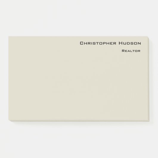 Post-it® Immobilier simple professionnel (Devant)