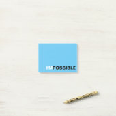 POST-IT® I'MPOSSIBLE (Sur un bureau)