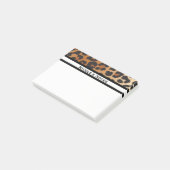 Post-it® Impression Animale Guépard Léopard Personnalisée T (Incliné)