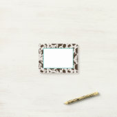 Post-it® Impression de la vache    (Sur un bureau)