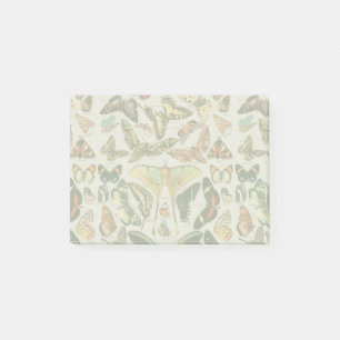 Post-it® Impression de motif de papillon de nuit vintage