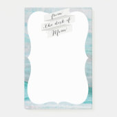 Post-it® Impression en pierre de granit turquoise (Devant)