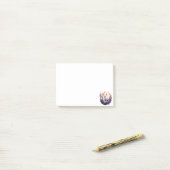 Post-it® Impression faune flore cerf artistique nature anim (Sur un bureau)