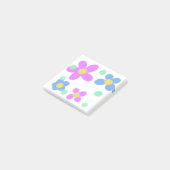 Post-it® Impression florale des points mods (Incliné)
