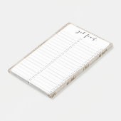 Post-it® Impression neutre Abstraite moderne du milieu du s (Incliné)