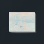 Post-it® Impression Sunrise Claude Monet<br><div class="desc">Monet Impressionnism Peinture - Le nom de ce tableau est Impression,  Lever de soleil,  un célèbre tableau de Claude Monet impressionniste français peint en 1872 et montré à l'exposition des impressionnistes à Paris en 1874. Sunrise montre le port du Havre.</div>