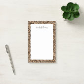 Post-it® Imprimé Léopard Monogrammé (Bureau)