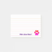 Post-it® Imprimer les vitres à mâchoires (Devant)