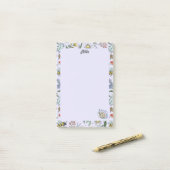 Post-it® In the Garden Notepad (Sur un bureau)