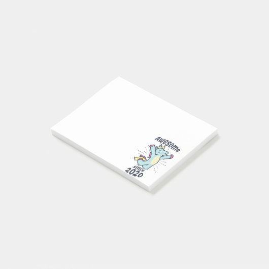 Post-it® Incroyable depuis 2020 - Licorne Anniversaire Enfa (Incliné)
