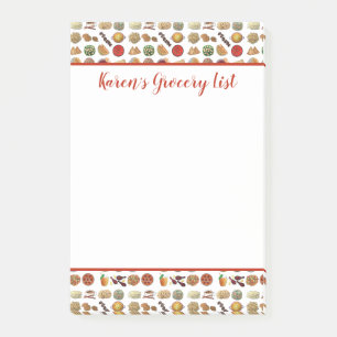 Post-it® Indian Foods Plats Cuisine indienne Illustration