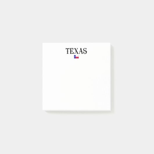 Post-it® Indicateur de la carte d'état du Texas USA (Devant)