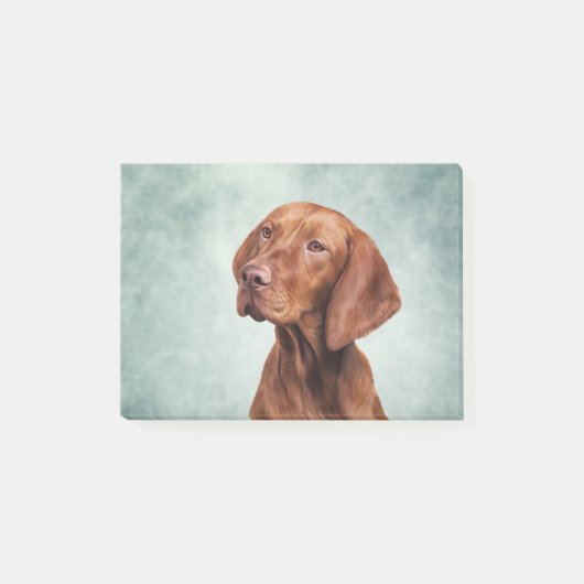 Post-it® Indicateur drôle de dessin de Vizsla (Devant)