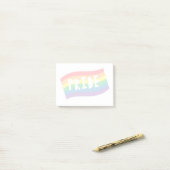 Post-it® Indicateur Rainbow de Pride (Sur un bureau)