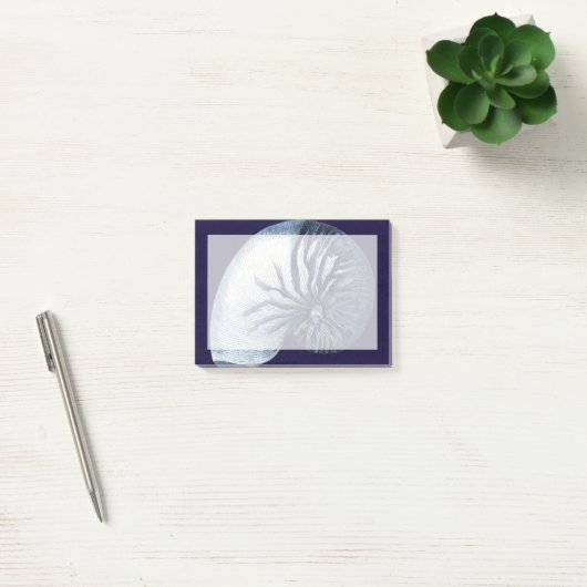 Post-it® Indigo Shells VII (Bureau)