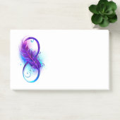 Post-it® Infini avec plume violette (Bureau)