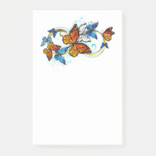 Post-it® Infinité de papillons monarques