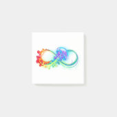 Post-it® Infinity avec Rainbow Jellyfish (Devant)