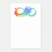 Post-it® Infinity avec Rainbow Jellyfish (Devant)
