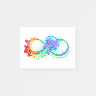 Post-it® Infinity with Rainbow Jellyfish