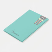 Post-it® Infirmière Casquette Bunny Pastel Notes postales p (Incliné)