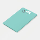 Post-it® Infirmière Casquette Stethoscope Médicale Personna (Incliné)