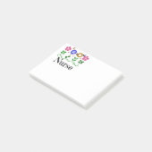 Post-it® Infirmière - Coeurs, fleurs et papillons (Incliné)