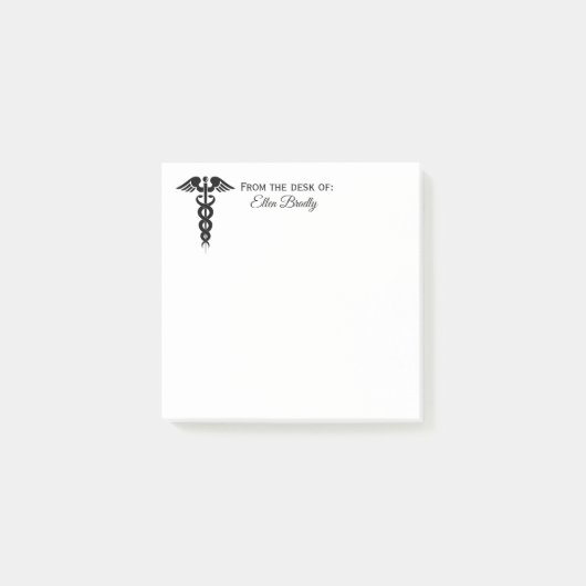 Post-it® Infirmière du bureau des douanes après sa (Devant)