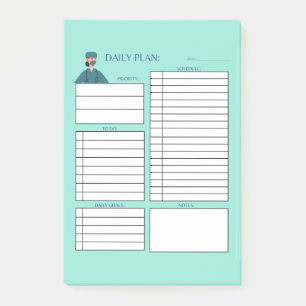 POST-IT® INFIRMIÈRE DU PLAN QUOTIDIEN