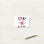 Post-it® Infirmière OBGYN À Votre Bureau (Sur un bureau)