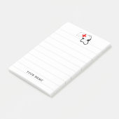 Post-it® Infirmière personnalisée Médicale (Incliné)