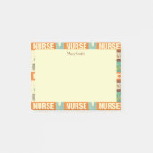 Post-it® Infirmière professionnelle ・ sur mesure (Devant)