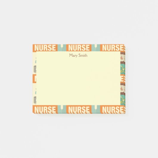 Post-it® Infirmière professionnelle ・ sur mesure (Devant)