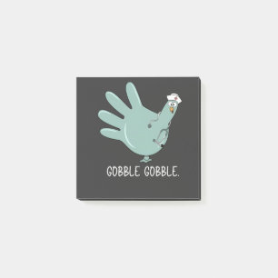 Post-it® infirmière Turquie Gobble Squad ER infirmière Than