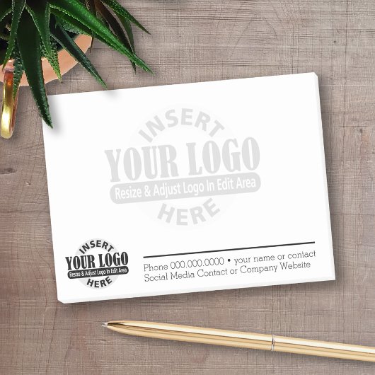 Post-it® Informations de contact de base pour l'entreprise