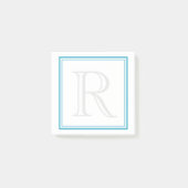 Post-it® Initiale de cadre d'Aqua (Devant)