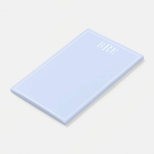 Post-it® Initiales Bleu (Incliné)