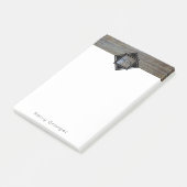 Post-it® Initiales de monogramme masculines pour le bois (Incliné)