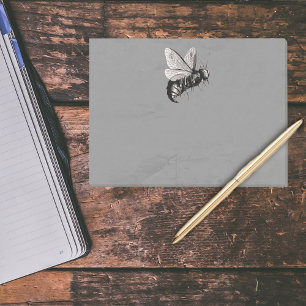 Post-it® Insecte ailé de crâne gothique déplaisant