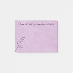 Post-it® Inséparables Noir Et Blanc, Oiseaux D'amour