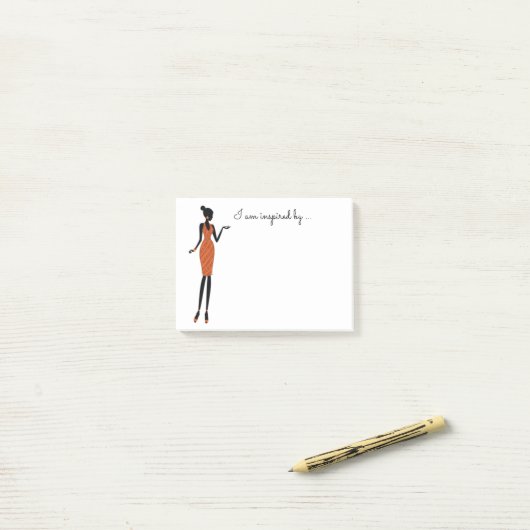 Post-it® Inspiré (Sur un bureau)